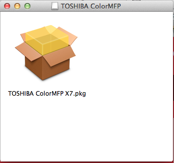toshiba copier software for mac